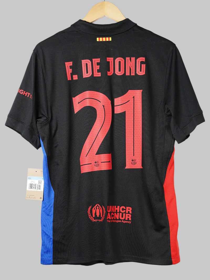 2024/25 Barcelona F. De Jong #21 Away Shirt BNWT (M)