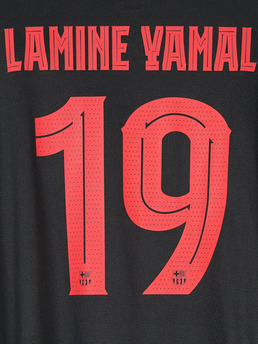 Barcelona Away Shirt 2024/25 Lamine Yamal #19 (XL)