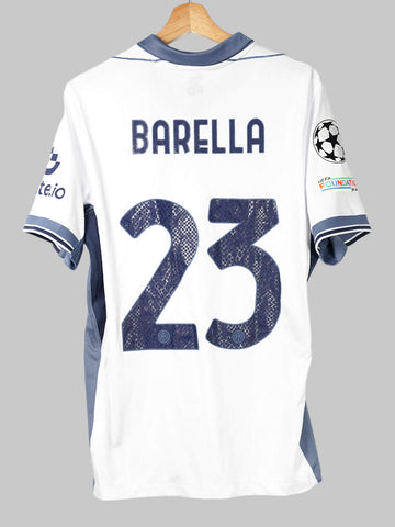 2024/25 Inter Milan Barella #23 Away Shirt (M)