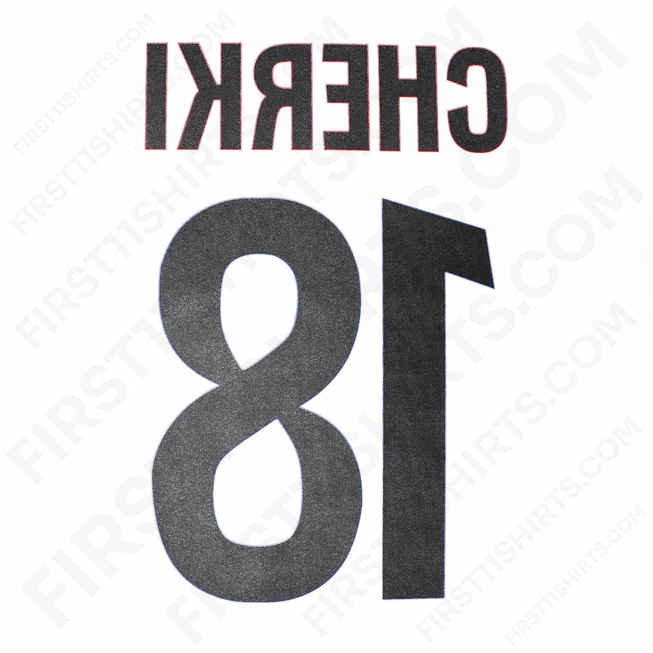 2024/25 Lyon Home Name Set Cherki 18 (Repro)