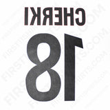 2024/25 Lyon Home Name Set Cherki 18 (Repro)