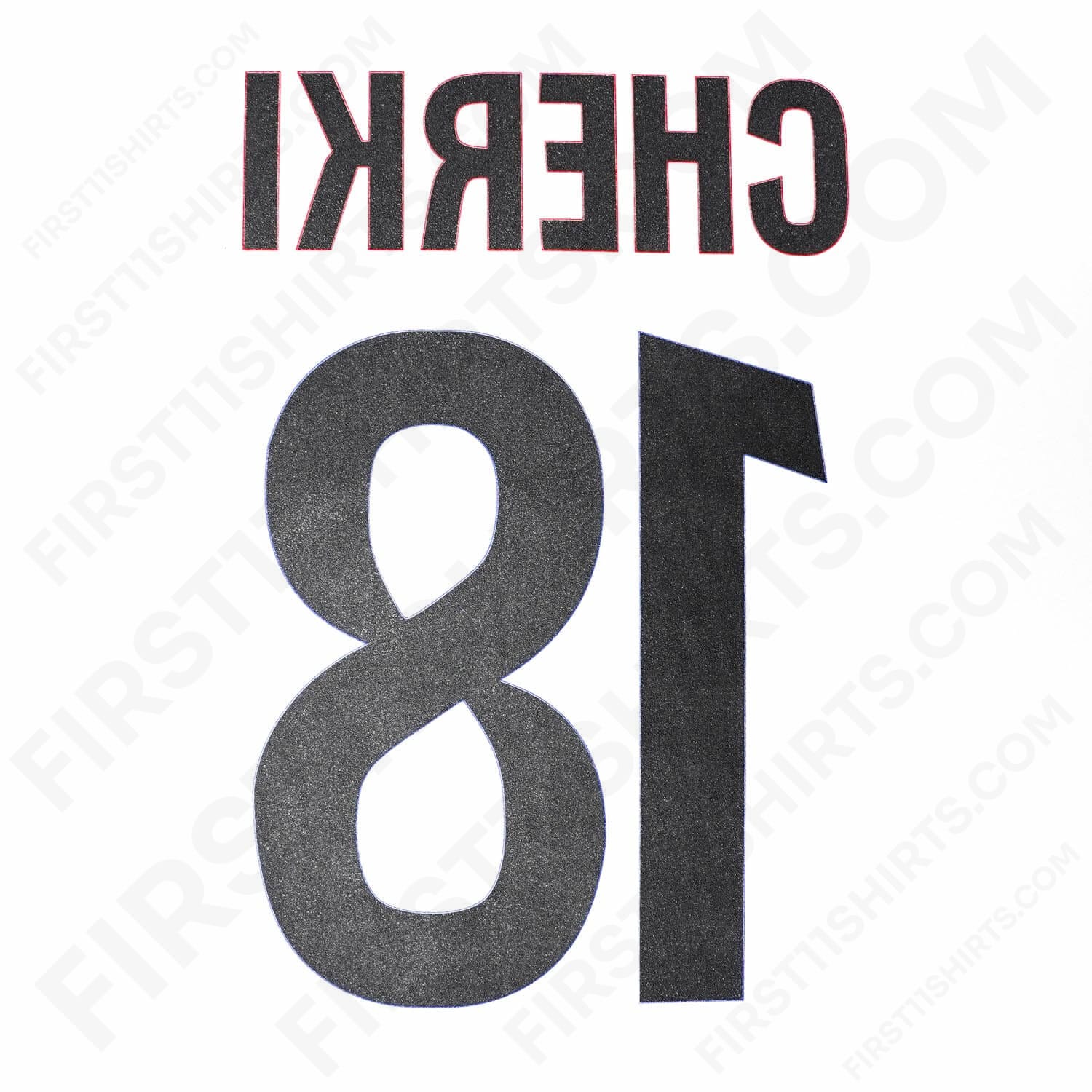 2024/25 Lyon Home Name Set Cherki 18 (Repro)