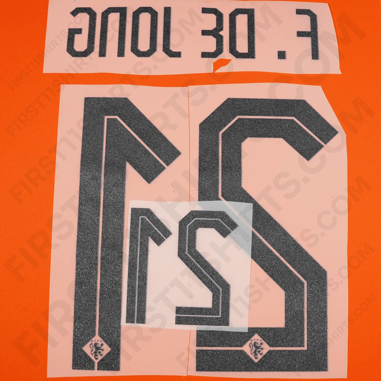 2024/25 Netherlands Home Name Set F. De Jong 21 (Repro)