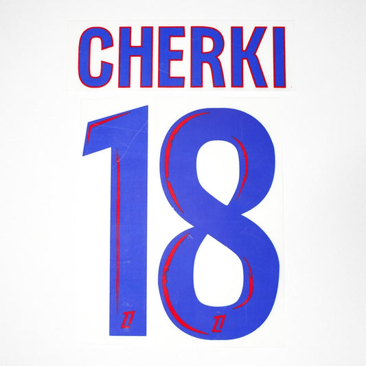 2024/25 Olympique Lyon Home Name Set Cherki 18 (Repro)
