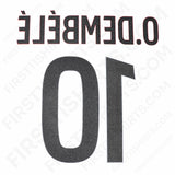 2024/25 PSG Away Name Set O.Dembele 10