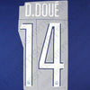 2024/25 PSG Vierte <tc>Name Set</tc>  D.Doue #14 (Repro)