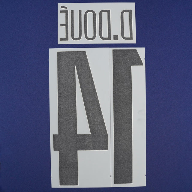 2024/25 PSG Official Fourth Name Set Cup Version D.Doué #14