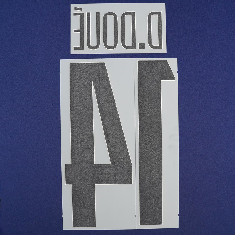 2024/25 PSG Official Fourth Name Set Cup Version D.Doué #14