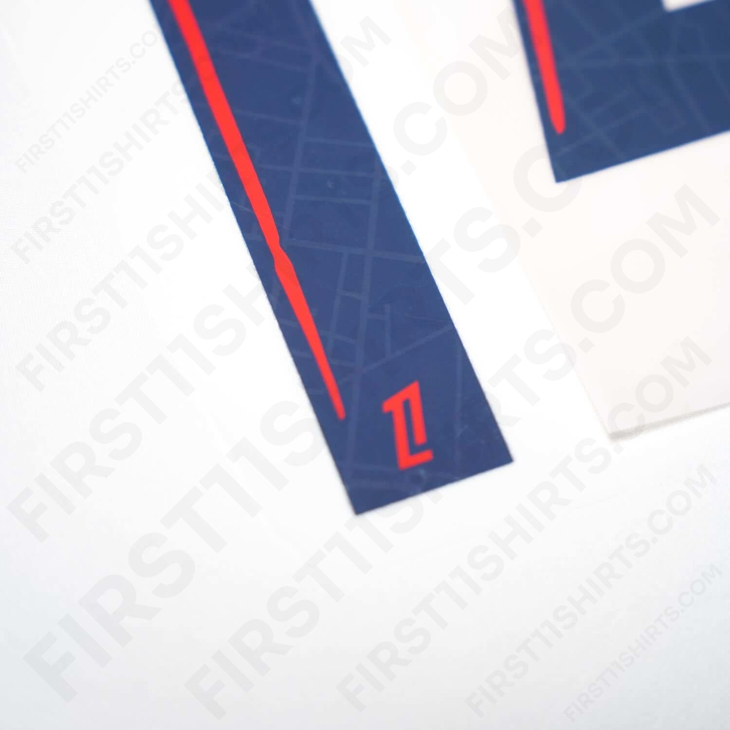 2024/25 PSG Third Name Set D.Doué 14