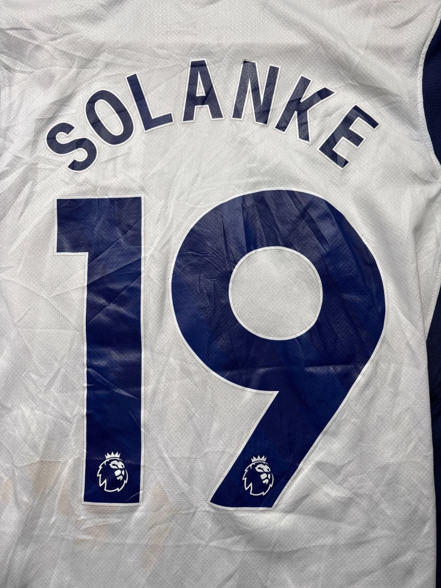 2024/25 Tottenham Hotspur Solanke #19 Home Shirt (XL Kids)