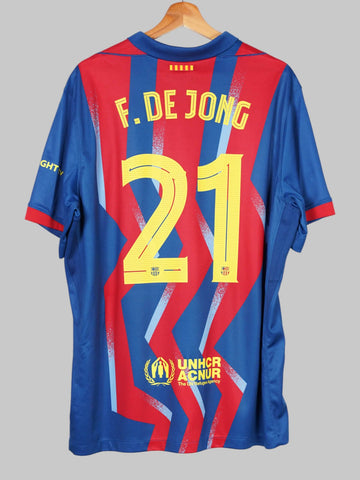 2025/26 Barcelona F. De Jong #21 Fourth Shirt (XL)