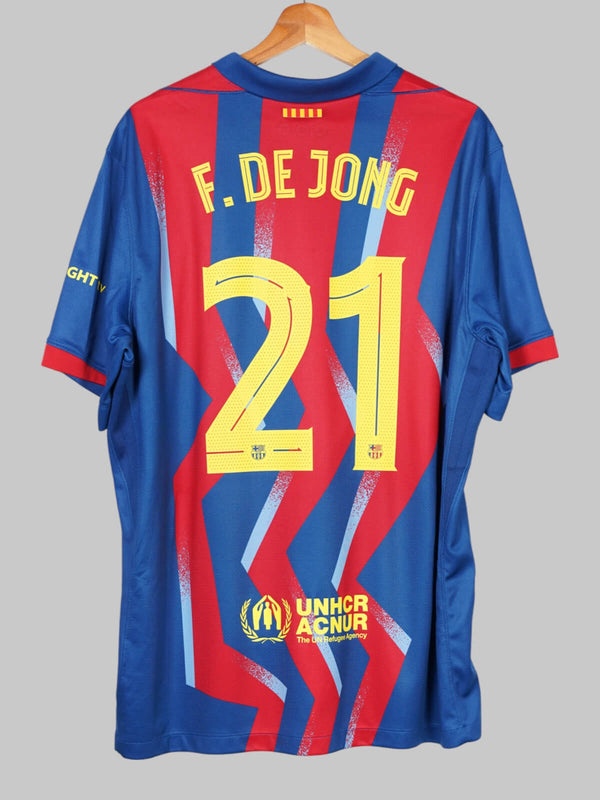 2025/26 Barcelona F. De Jong #21 Fourth Shirt (XL) Nike
