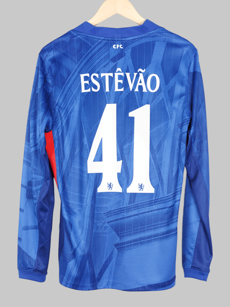 2025/26 Chelsea Estevao #41 Home Shirt L/S (M)