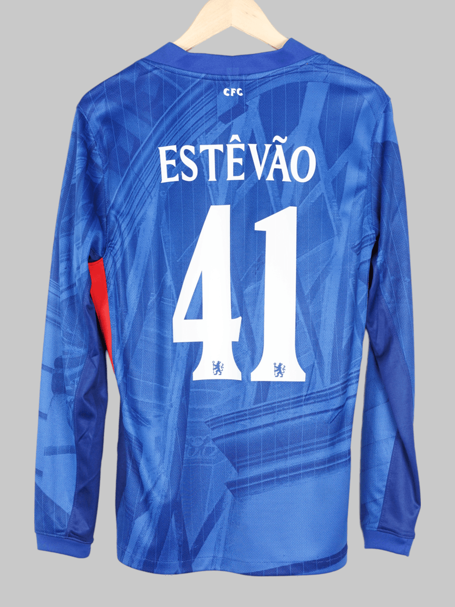 2025/26 Chelsea Estevao #41 Home Shirt L/S (M)