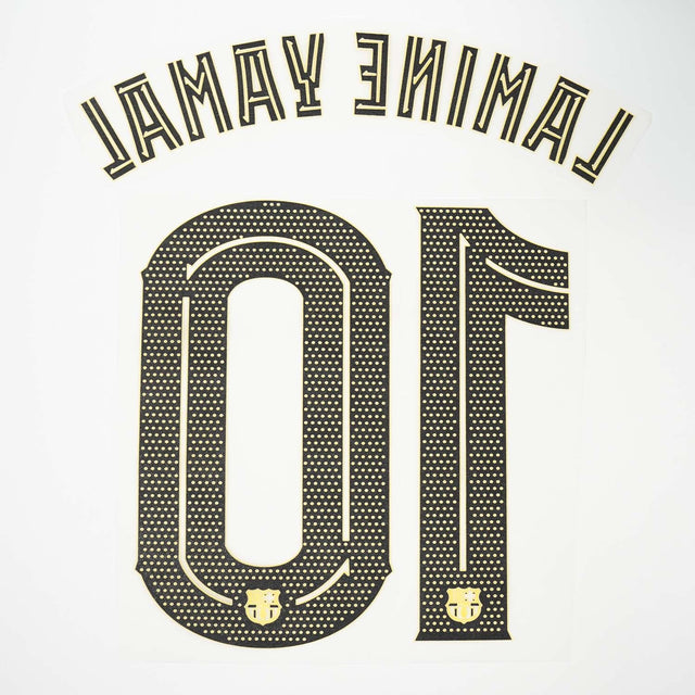 2025/26 FC Barcelona Home Name Set Lamine Yamal 10 Cup Version (Repro)