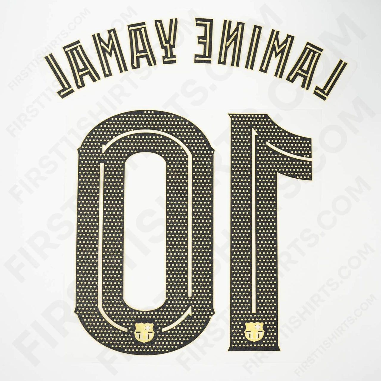 2025/26 FC Barcelona Home Name Set Lamine Yamal 10 Cup Version (Repro)