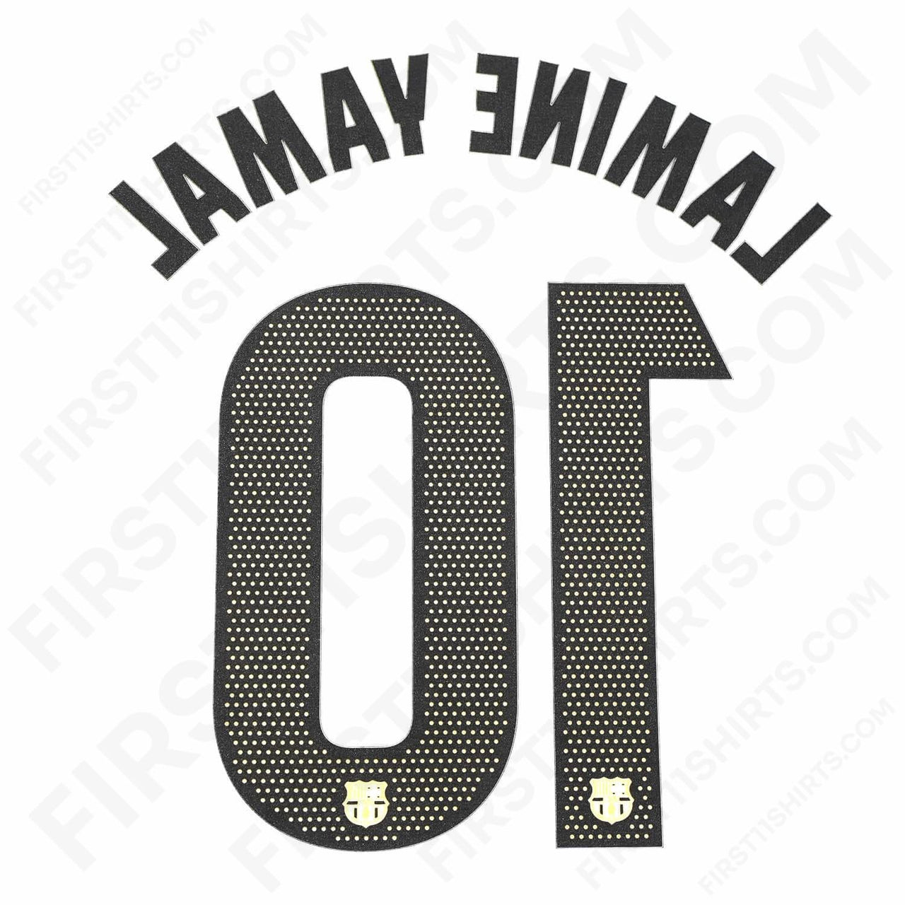 2025/26 FC Barcelona Home Name Set Lamine Yamal 10 (Repro)