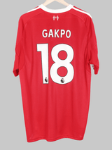 2025/26 Liverpool Gakpo #18 Home Shirt (XL)