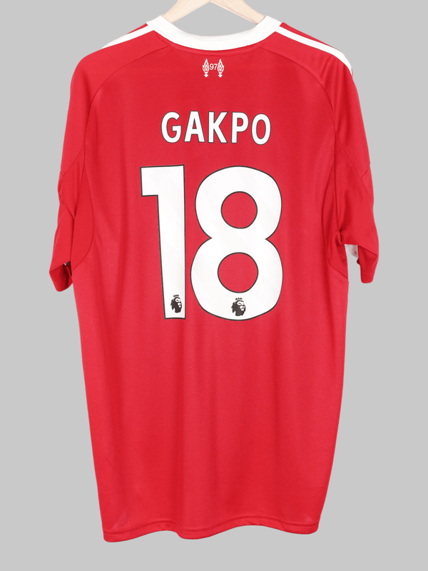 2025/26 Liverpool Gakpo #18 Camiseta Local (XL) Adidas