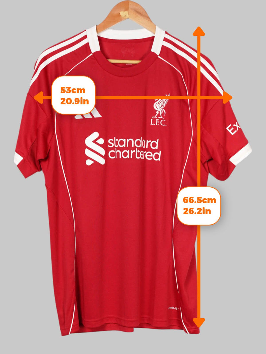 2025/26 Liverpool Gravenberch 38 Home Shirt (L) Adidas
