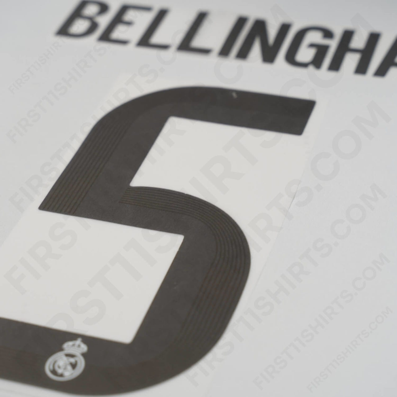 2025/26 Real Madrid Home Name Set Bellingham 5 (Repro)