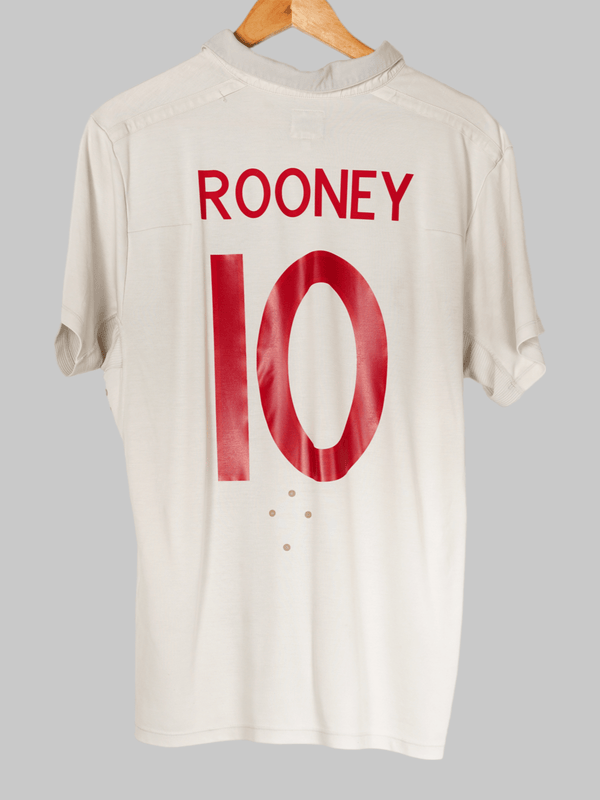 2010/11 England Rooney #10 Home Shirt Player Issue (L) Umbro