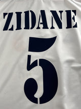 2001/02 Real Madrid Zidane #5 Home Shirt (L)