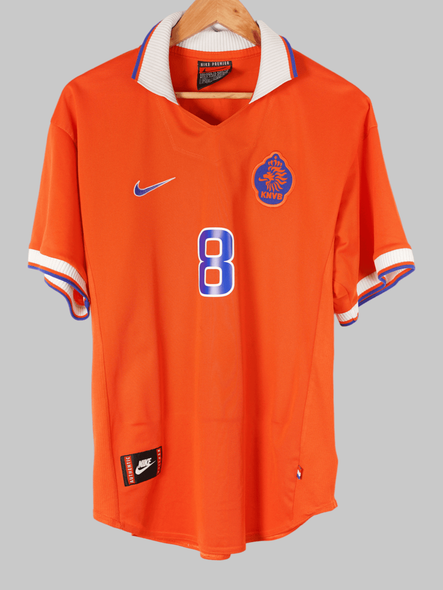 Netherlands Home Shirt 1997/98 Bergkamp #8 (L)