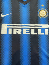 2010/11 Inter Milan Balotelli #45 Home Shirt (XL)