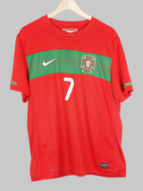 2010/11 Portugal Ronaldo #7 Home Shirt (M)