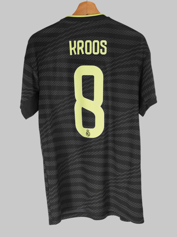 2022/23 Real Madrid Kroos #8 Third Shirt (M) Adidas