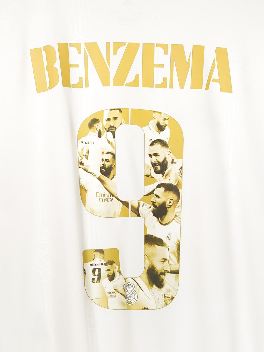 2022/23 Real Madrid Benzema #9 Home Shirt (L)