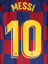 2019/20 Barcelona Messi #10 Home Shirt (M)
