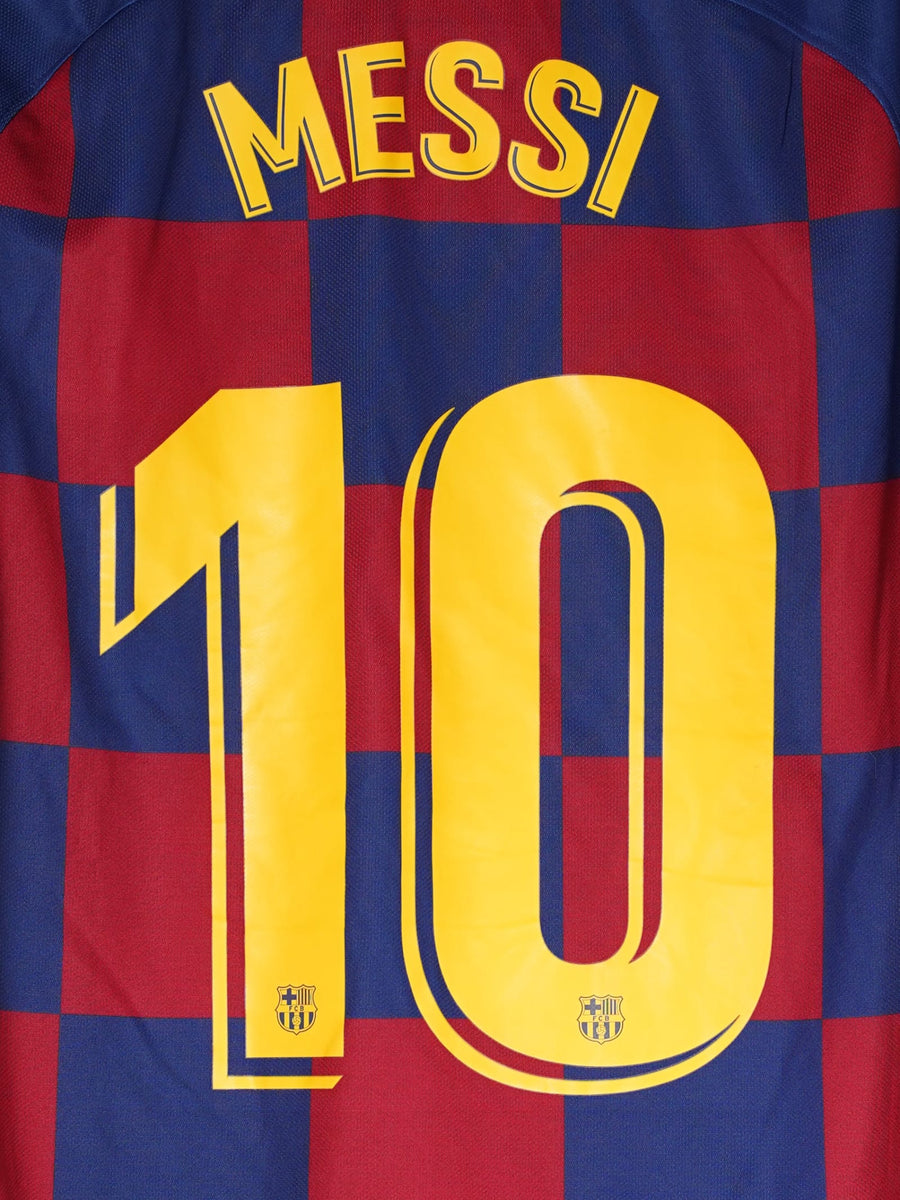 2019/20 Barcelona Messi #10 Home Shirt (M)
