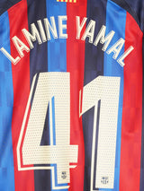 2022/23 Barcelona Lamine Yamal #41 Home Shirt (XXL)