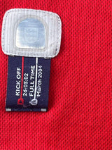 2002/4 England Beckham #7 Away Shirt L/S (M)