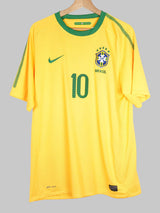 2010/11 Brazil Kaka #10 Home Shirt (L)
