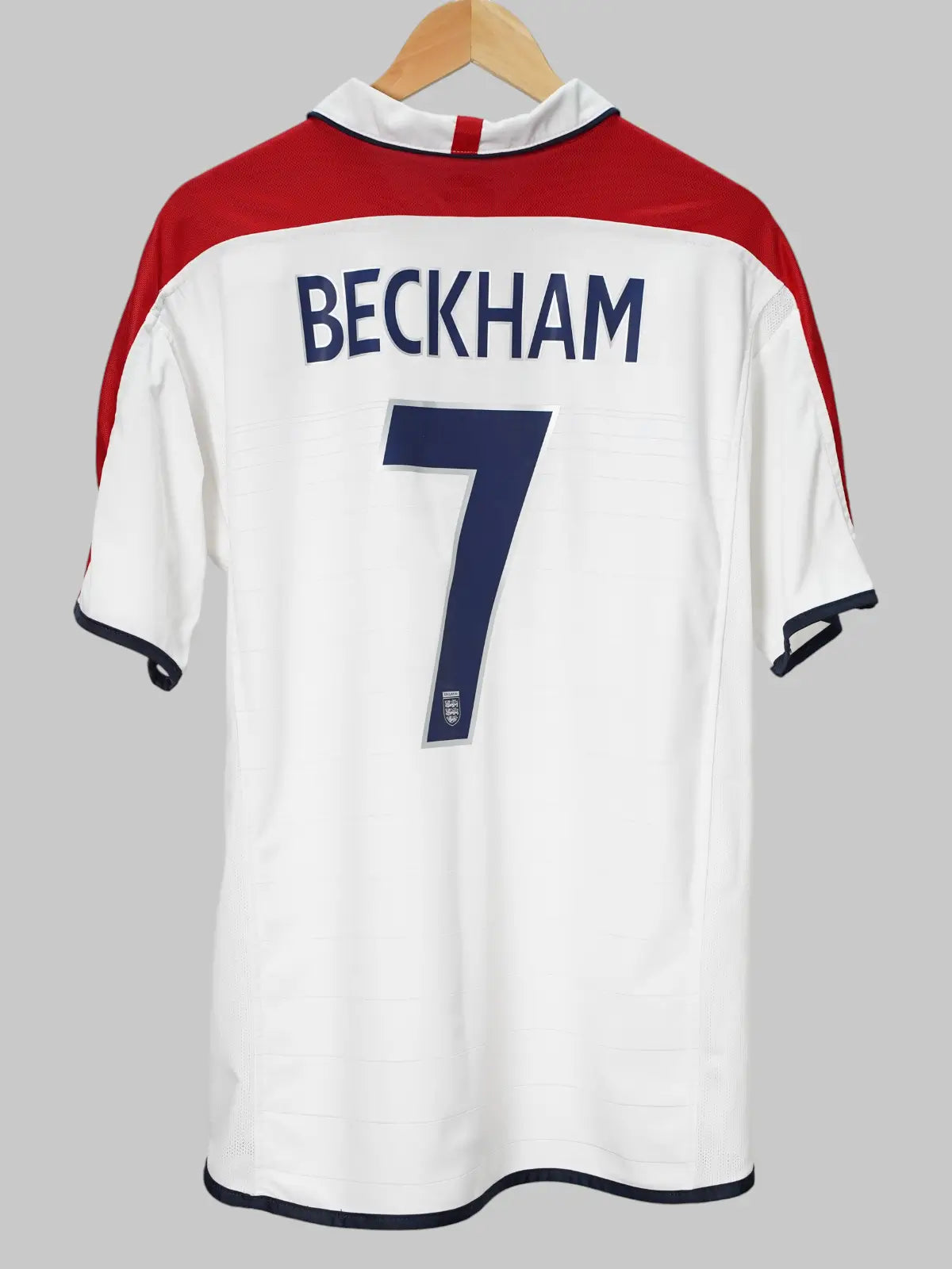 England Home Shirt 2004/5 Beckham #7 (L)