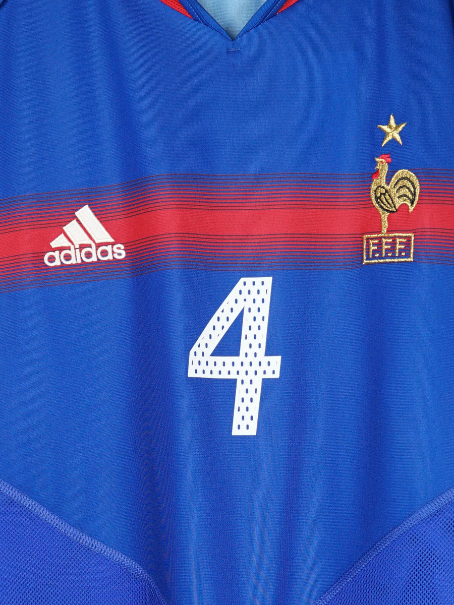 2004/05 France Vieira #4 Home Shirt (XXL)