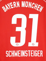 2006/07 Bayern Munich Schweinsteiger #31 Home Shirt (XL)