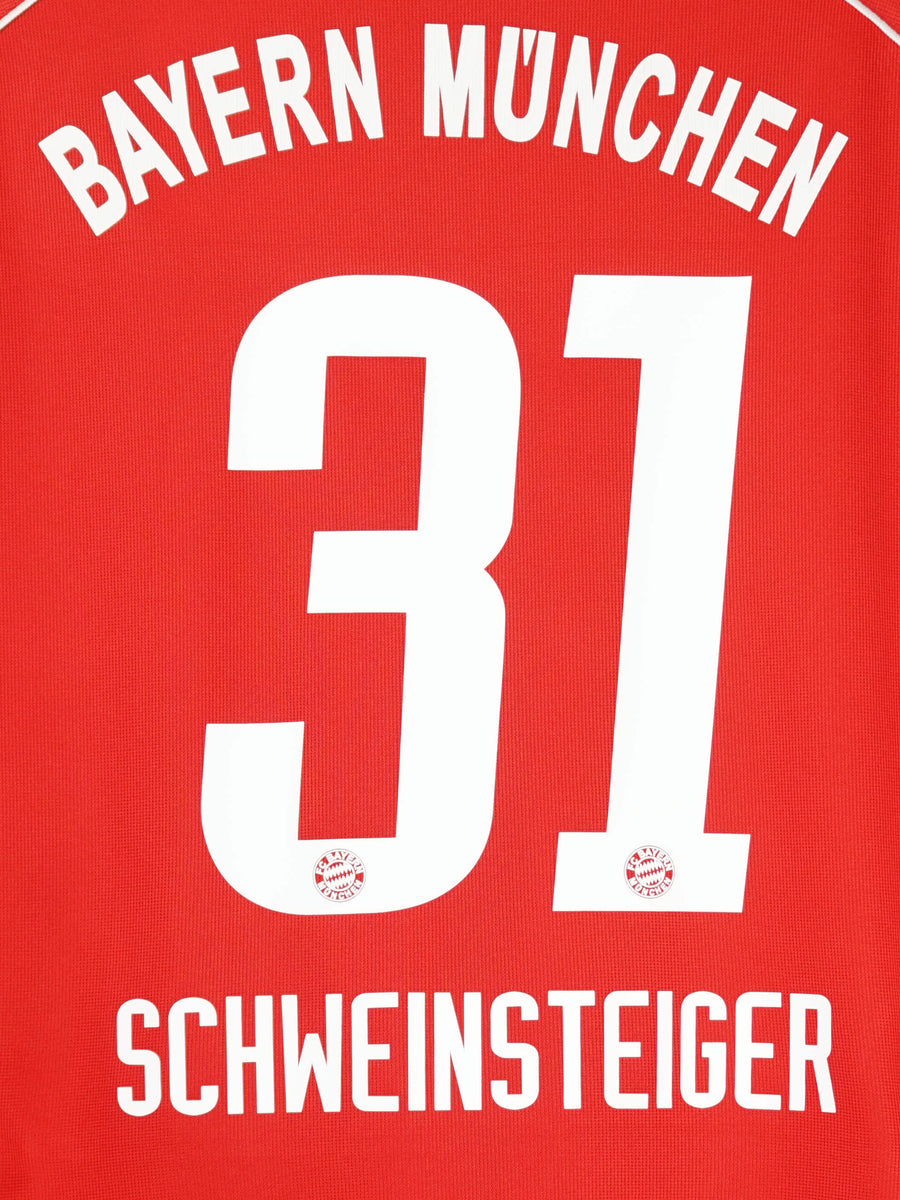 2006/07 Bayern Munich Schweinsteiger #31 Home Shirt (XL)