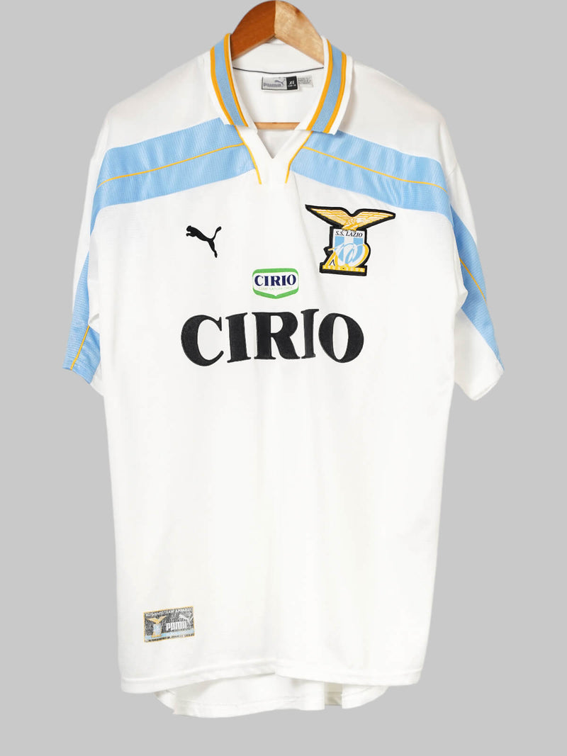 Lazio Centenary Centenary Home Shirt 1999/00 Simeone #14 (XL)