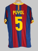 2010/11 Barcelona Puyol #5 Home Shirt (M)