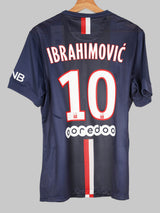 2015/16 PSG Ibrahimovic #10 Home Shirt Player Issue (M)