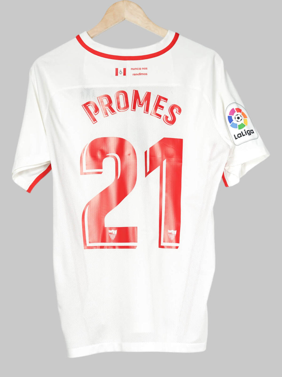 2018/19 Sevilla Promes #21 Home Shirt (L)