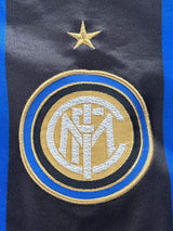 2008/9 Inter Milan Ibrahimovic #8 Home Shirt (XL)