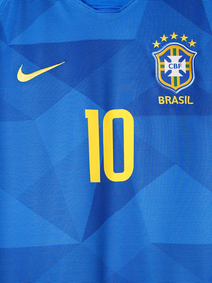 2018/19 Brazil Neymar Jr #10 Away Shirt (M)