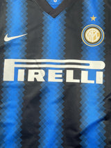 2010-11 Inter Milan Sneijder #10 Home Shirt (M)