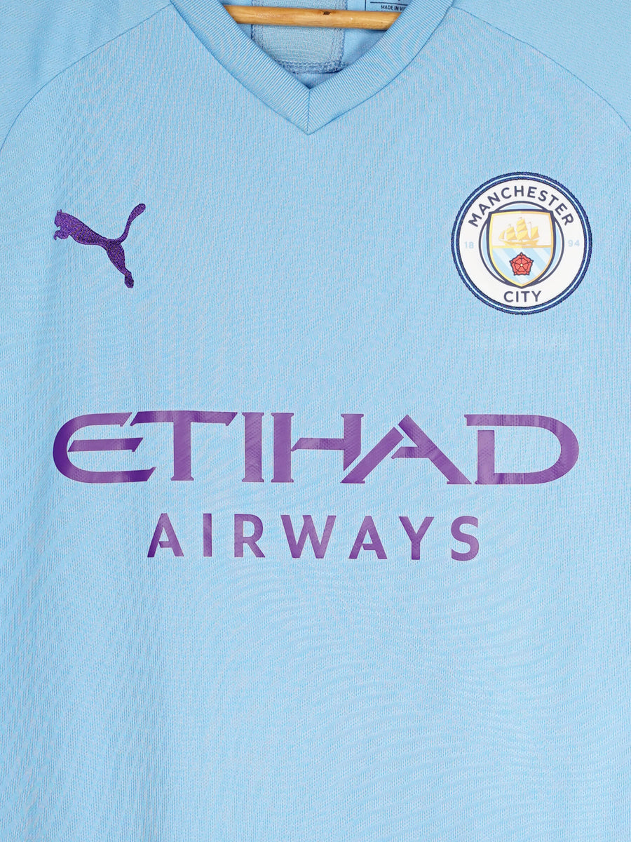 2019/20 Manchester City Sterling #7 Home Shirt (L)