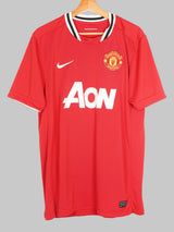 2011/12 Manchester Rooney #10 United Home Shirt (L)